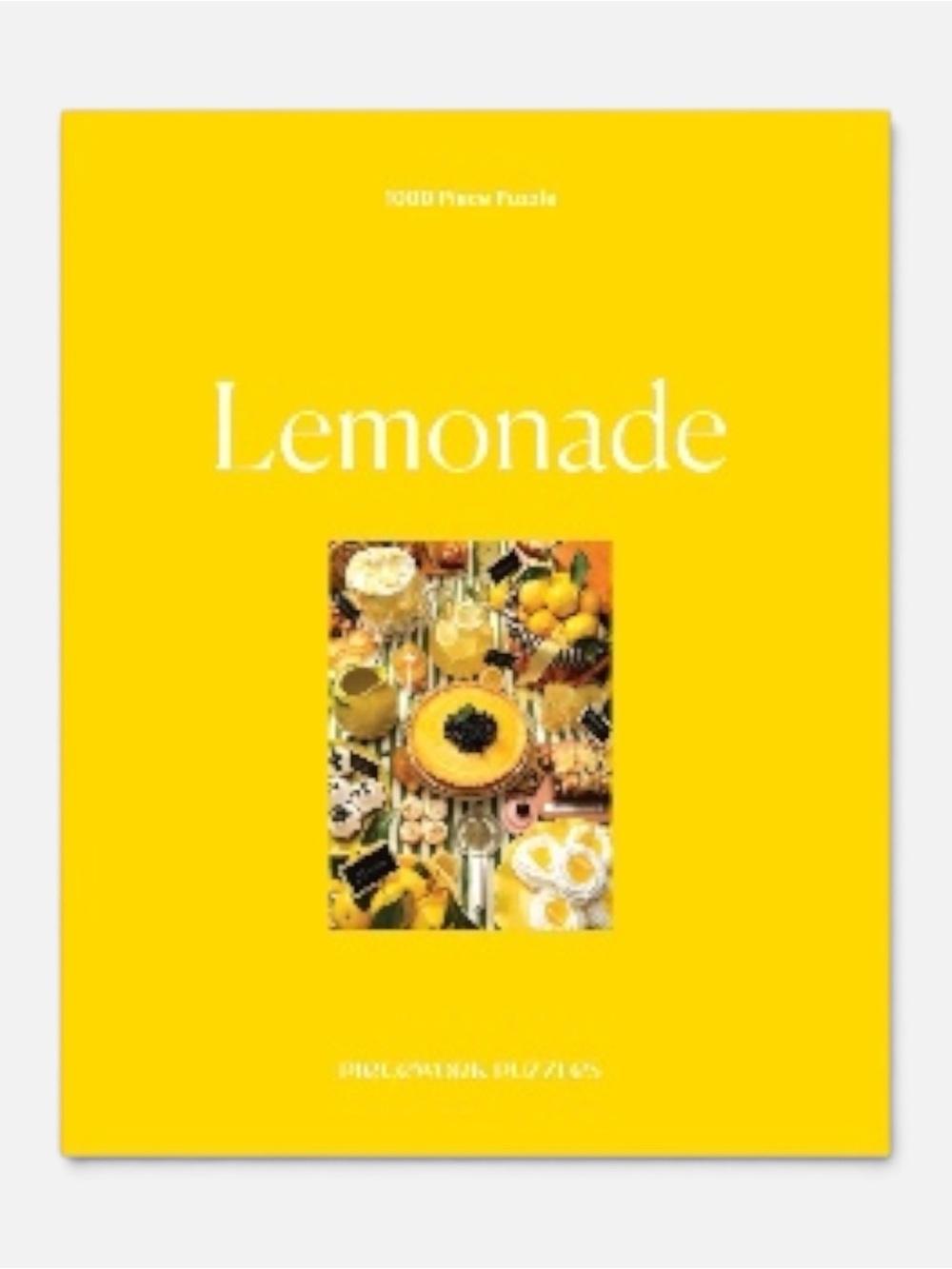 Piecework Puzzles Lemonade 1000 Piece Lemon Food Jigsaw Puzzle NWT Sealed